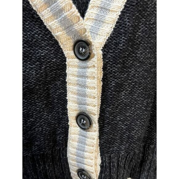 Women Striped V Neck Blue Sweater XXS American Eagle‎ - Picture 3 of 4